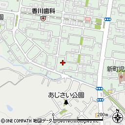 奈良県大和郡山市矢田山町49-12周辺の地図