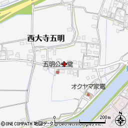 岡山県岡山市東区西大寺五明165周辺の地図