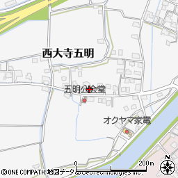 岡山県岡山市東区西大寺五明164周辺の地図
