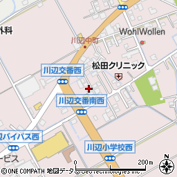 岡山県倉敷市真備町川辺103周辺の地図