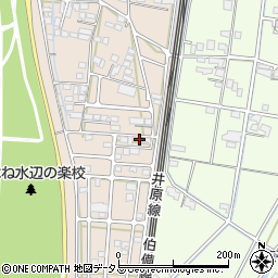 岡山県総社市清音上中島379周辺の地図