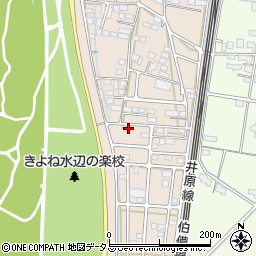岡山県総社市清音上中島1800-9周辺の地図