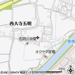 岡山県岡山市東区西大寺五明167周辺の地図