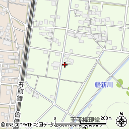 岡山県総社市清音軽部1675-2周辺の地図