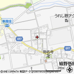 三重県松阪市嬉野新屋庄町798周辺の地図