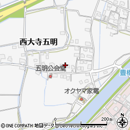 岡山県岡山市東区西大寺五明166-2周辺の地図