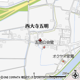 岡山県岡山市東区西大寺五明161周辺の地図