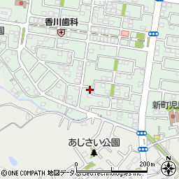 奈良県大和郡山市矢田山町49-11周辺の地図