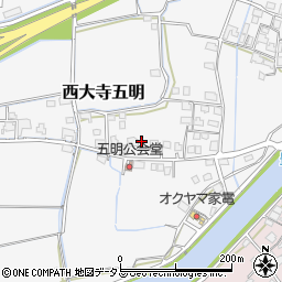 岡山県岡山市東区西大寺五明166周辺の地図