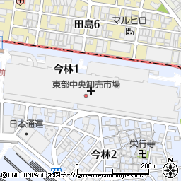 大阪シティ信用金庫東部市場支店周辺の地図