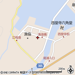 山口県漁業協同組合　江崎支店周辺の地図
