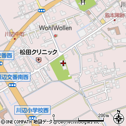 岡山県倉敷市真備町川辺572周辺の地図