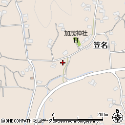 静岡県牧之原市笠名352-1周辺の地図
