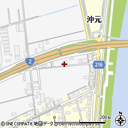 岡山県岡山市中区倉益503-12周辺の地図