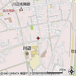 岡山県倉敷市真備町川辺853周辺の地図