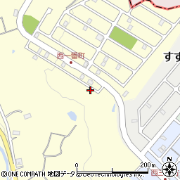 三重県名張市すずらん台西１番町274周辺の地図