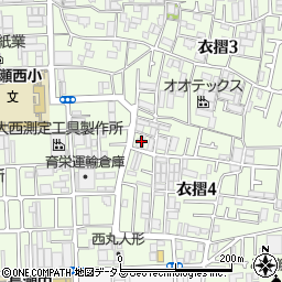 大東精密金型製作所周辺の地図