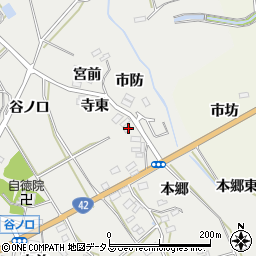 愛知県田原市南神戸町本郷17-1周辺の地図