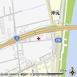 岡山県岡山市中区倉益503-14周辺の地図