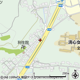 岡山県倉敷市二子1328周辺の地図