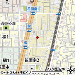 山田クリーニング周辺の地図