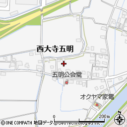 岡山県岡山市東区西大寺五明152周辺の地図