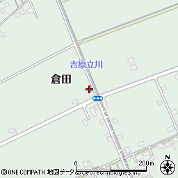 岡山県岡山市中区倉田161周辺の地図