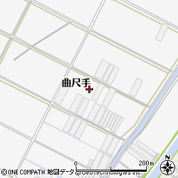 愛知県田原市小中山町曲尺手周辺の地図