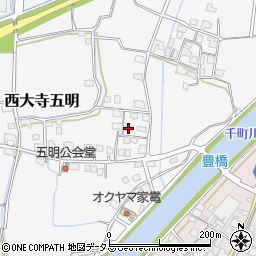 岡山県岡山市東区西大寺五明120周辺の地図