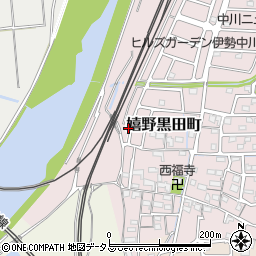 黒田西1号公園周辺の地図