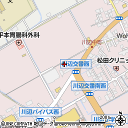 岡山県倉敷市真備町川辺89周辺の地図