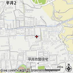 レーベン平井Ｂ周辺の地図