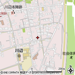 岡山県倉敷市真備町川辺837周辺の地図