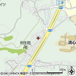 岡山県倉敷市二子1012周辺の地図
