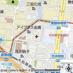 関西ケアサービス（合同会社）周辺の地図
