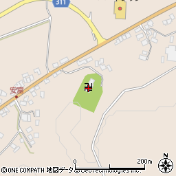 島根県益田市安富町123周辺の地図
