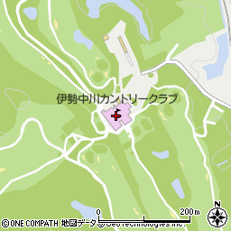 伊勢中川カントリークラブ周辺の地図