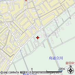 岡山県岡山市中区倉田7周辺の地図