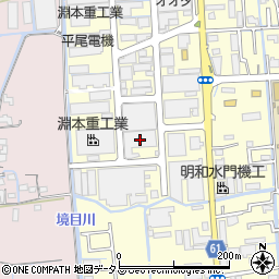 和岡鋼業株式会社周辺の地図