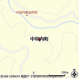 島根県益田市中垣内町周辺の地図