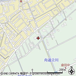 岡山県岡山市中区倉田9周辺の地図
