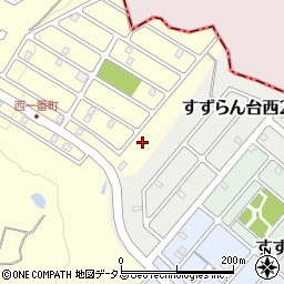 三重県名張市すずらん台西１番町285周辺の地図
