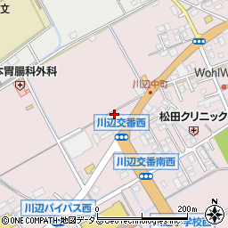 岡山県倉敷市真備町川辺88周辺の地図