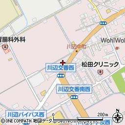 岡山県倉敷市真備町川辺87周辺の地図