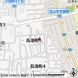 大阪府八尾市長池町5丁目16周辺の地図