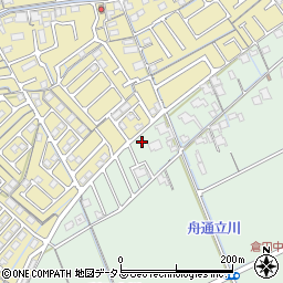 岡山県岡山市中区倉田7-1周辺の地図