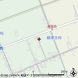 岡山県岡山市中区倉田196周辺の地図