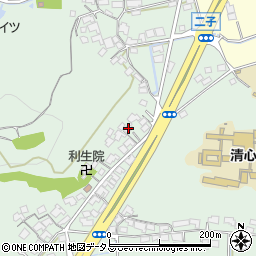 岡山県倉敷市二子1332周辺の地図