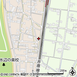 岡山県総社市清音上中島215-6周辺の地図