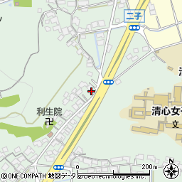 岡山県倉敷市二子1334周辺の地図